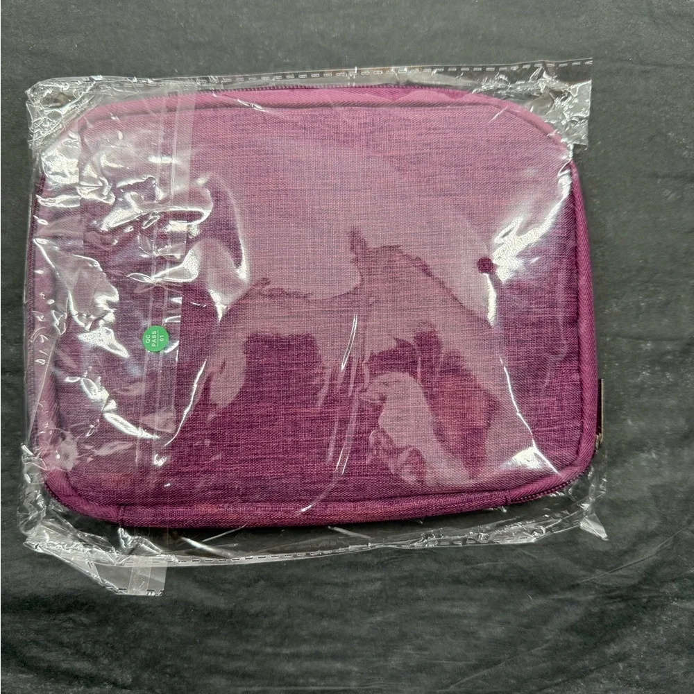 NWT Purple Nylon Watch Band Bag